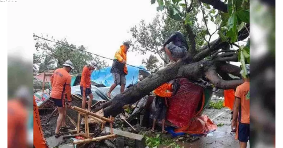 One killed, thousands evacuated as Typhoon Doksuri lashes Philippines